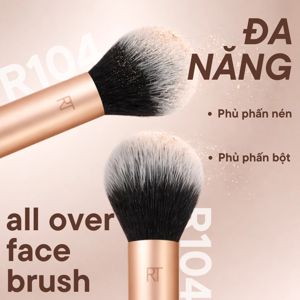  Cọ Má Hồng RT Real Techniques Cheek Brush R104